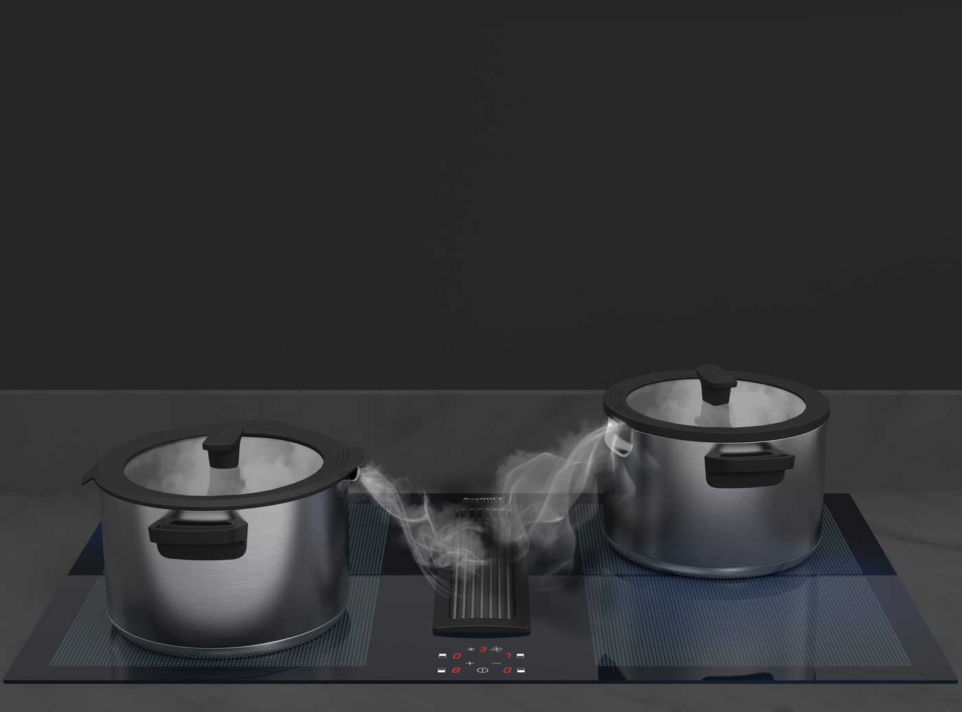 Controverse top Standaard Berghoff pannen, energie zuinige pannen voor kookplaten met afzuiging